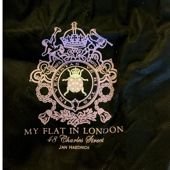 Vintage My Flat In London Furry White Handbag - Picture 4 of 8